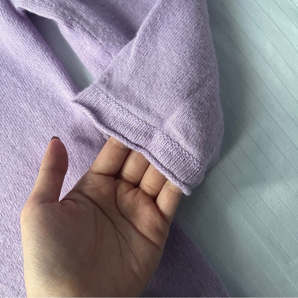 Esprit Lilac Merino Wool Cardigan - Picture 4 of 5